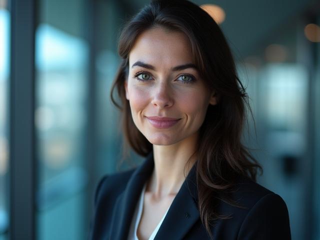 Porträt von Emily Jones, Head of Cybersecurity